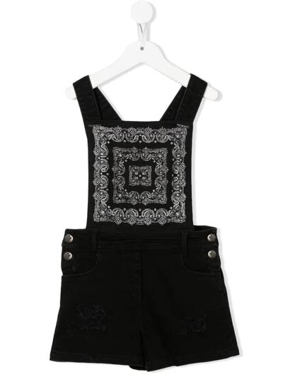 givenchy overalls|Overalls dress in GIVENCHY 4G denim .